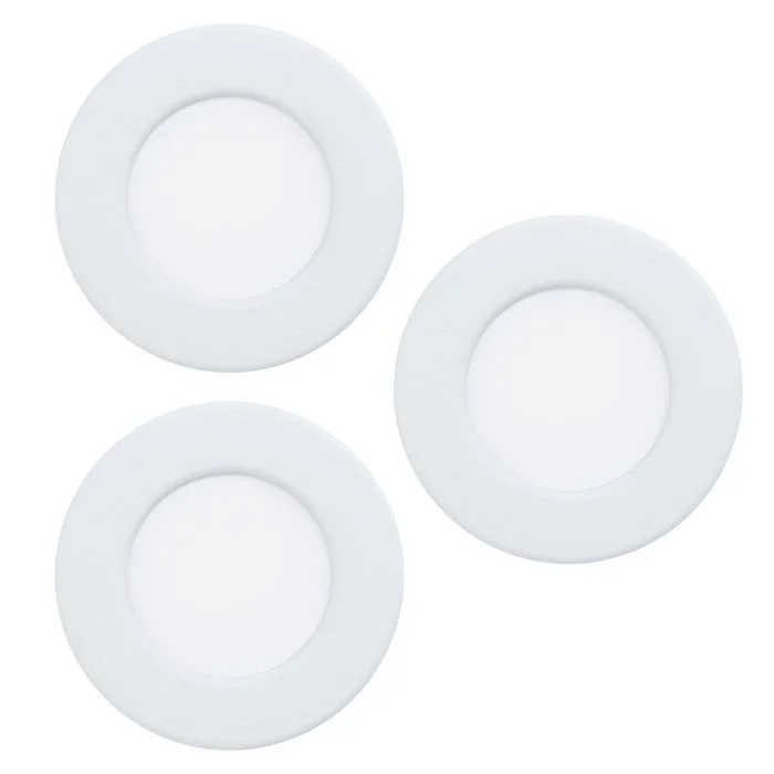 EGLO 3xLED Einbauleuchte IP44 ZigBee CCT weiss – Fueva 6.z