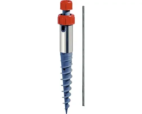 Eindreh Bodenhülsen Set DuoFix für Sonnenschirme und Wäscheständer Ø 17 – 55 mm Weltweiter Versand