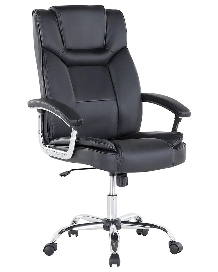 Executive Chair ADVANCE Faux Leather Black