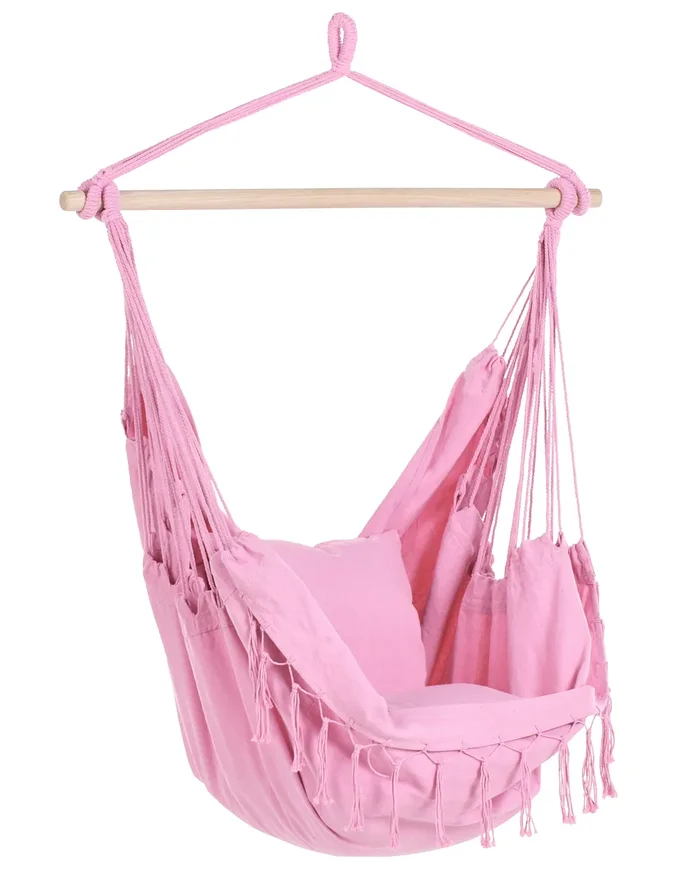 Hanging Chair BONEA Cotton Pink